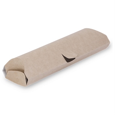 Упаковка для роллов 750мл 200х70х55мм PILLOW цвет Крафт OSQ (х50/450)